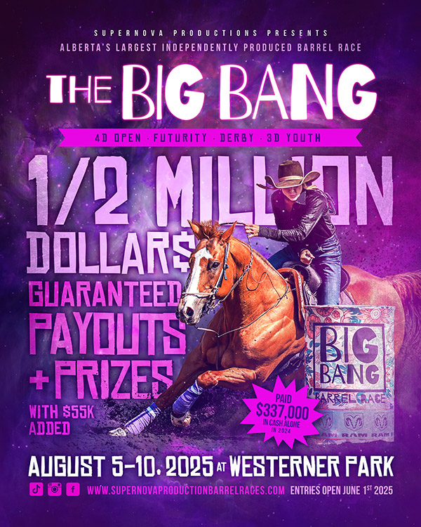 The Big Bang Barrel Race 2025
