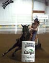 Rayel Robinson & Lady Perks, 2004 Whoop-Up Futurity Champion